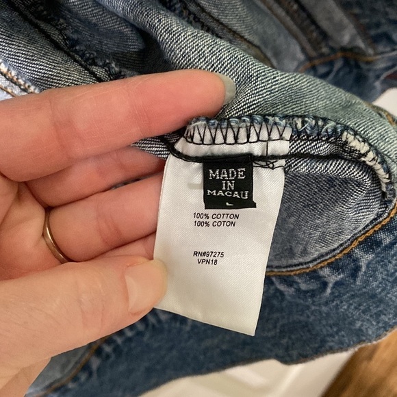 Fox Racing Jean Jacket Vintage EUC - Picture 9 of 14